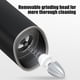 thumbnail image 4 of RKSTN pepper mill Pepper Grinder, Battery Operated Grinder,One-hand Button Control, Tunable Coarseness, Black Peppe Grinder Refillable, Battery Not Included, 4 of 8