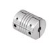 thumbnail image 5 of Acoplador flexible del acoplador del eje del motor de la impresora del CNC / 3D de 6.35mmx6m m shamjiam Acoplador de eje flexible, 5 of 5