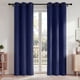 thumbnail image 1 of Blackout Blackout Cortinas, Juego de Cortinas de 2 Piezas para Recámara y Sala de Estar 42x84 Pulgadas, Cortinas Térmicas Aislantes Que Oscurecen la Habitación con Ojales, Reducción de Ruido y Bloque, 1 of 7