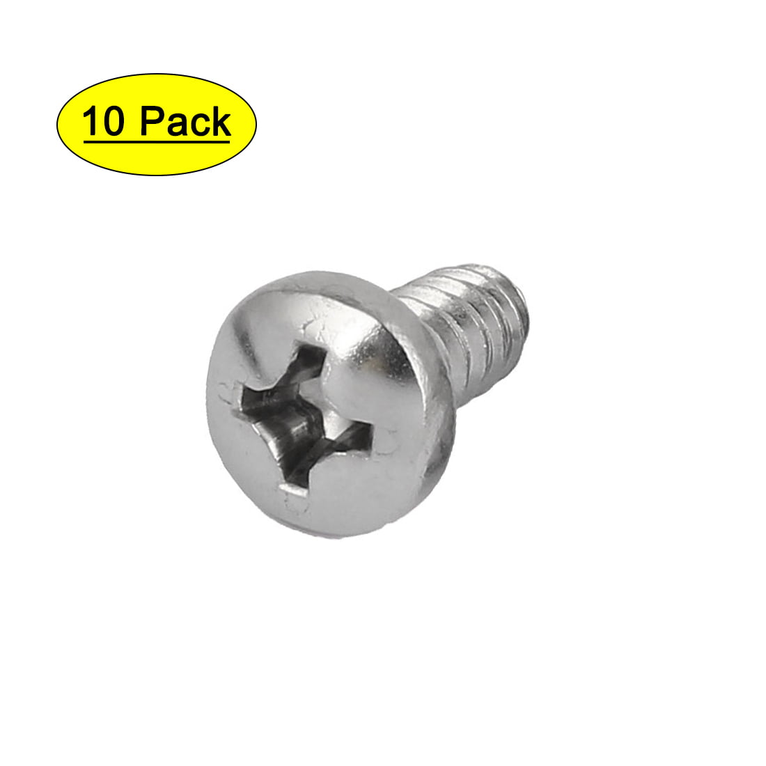 M2 countersunk head tapping screws M6 316 Stainless steel cross flat head 