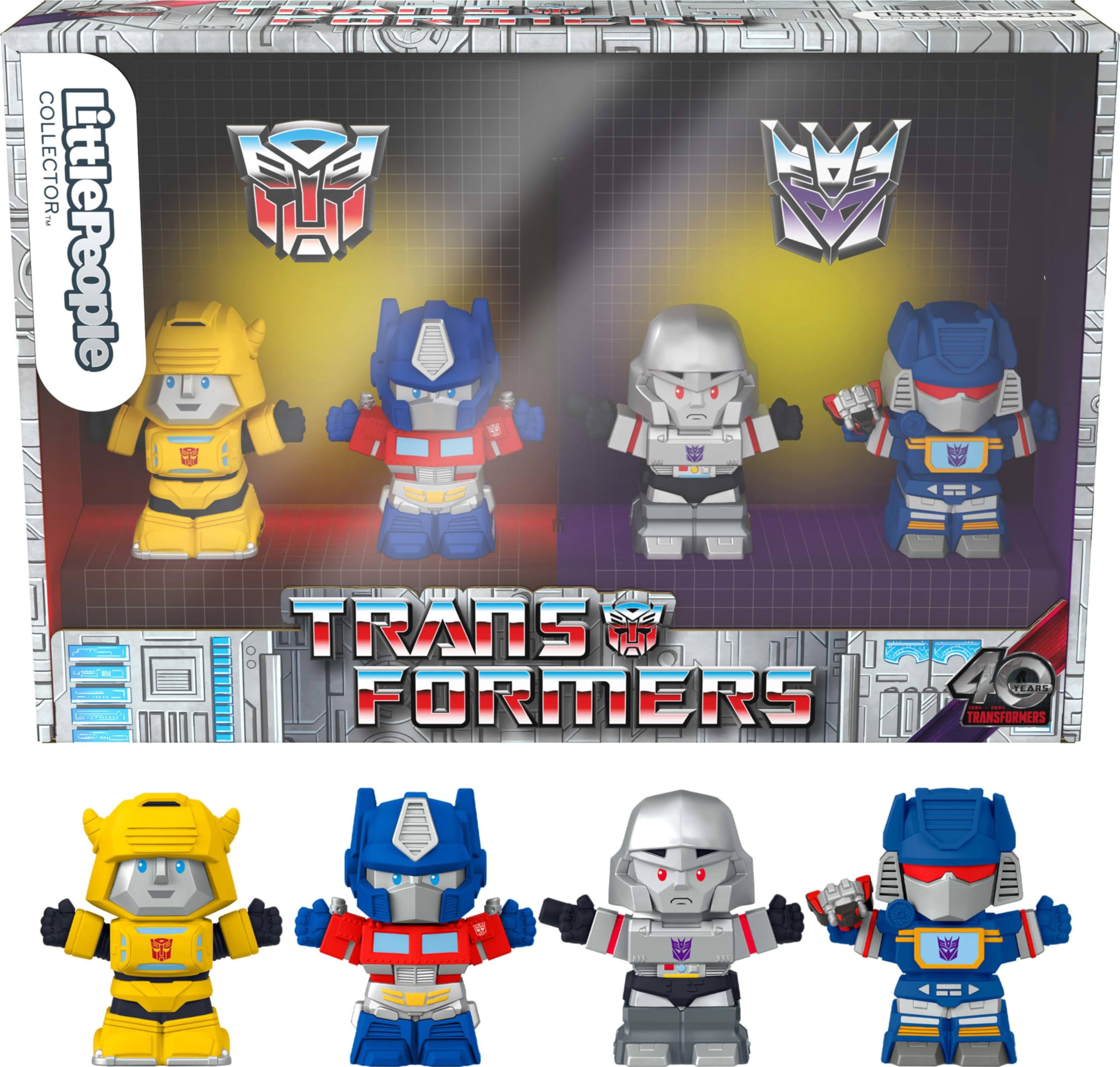 Fisher Price Little People Transformers Set of 4 Toy New With Tag