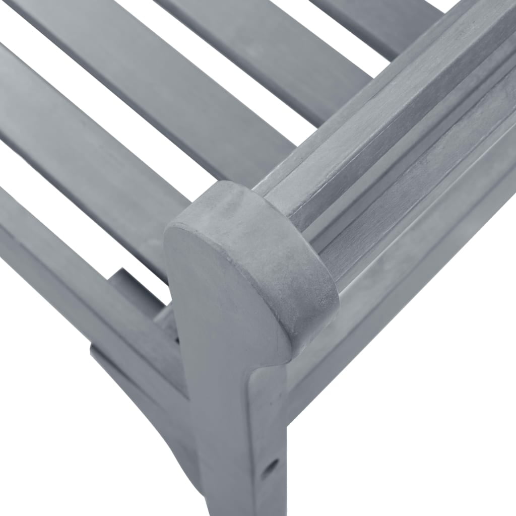 Kepooman Garden Bench, Indoor Outdoor Acacia Wood Bench with Backrest and Armrests Kepooman Garden Bench, Indoor Outdoor Acacia Wood Bench with Backrest and Armrests
