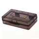 thumbnail image 1 of 1 paquete de caja de lápices de plástico, cajas transparentes con tapa, diseño apilable, caja organizadora de almacenamiento de oficina, 20,3*12,2*5,9 cm, 1 of 5