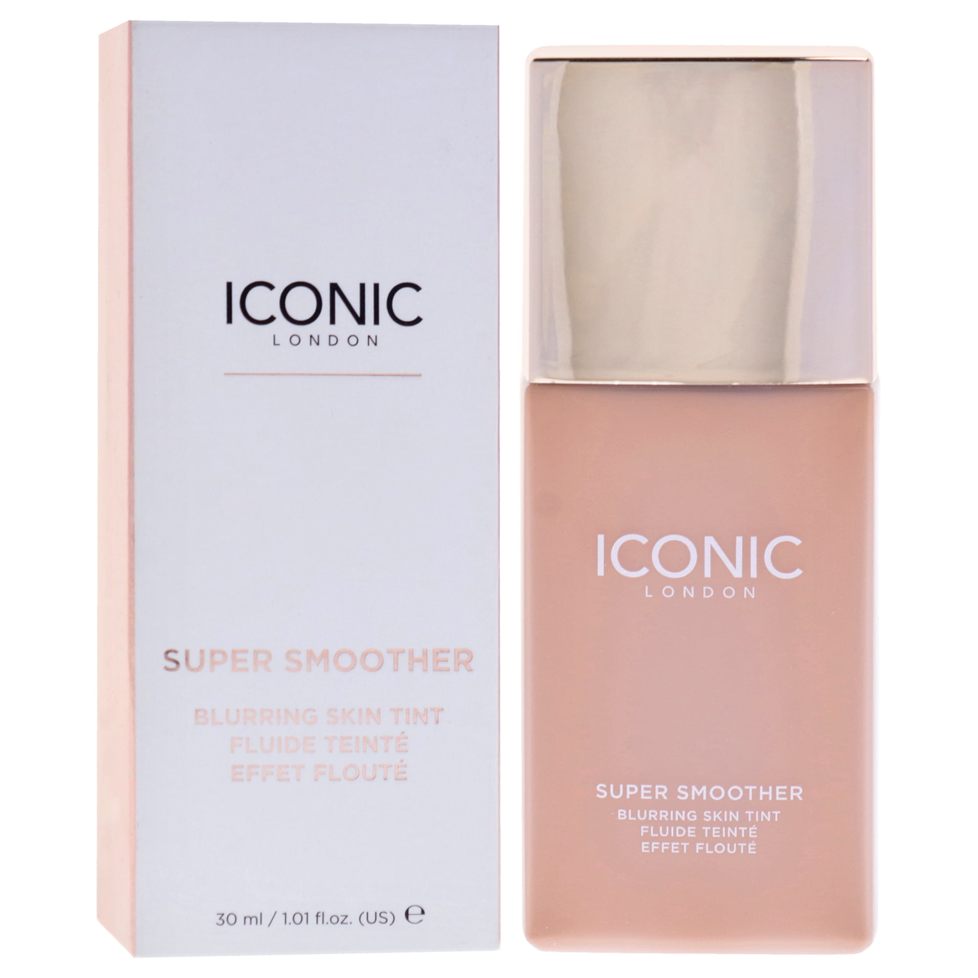 Iconic London Super Smoother Blurring Skin Tint - Neutral Medium , 1.01 oz Makeup