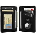 thumbnail image 2 of Miroddi Minimalist Wallet with AirTag Holder Credit Card Holder Slim Wallet for Men Women, RFID Blocking Card Organizer, Leather, 2 of 8