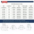 thumbnail image 3 of Rohuuque Baby Girl Boy Toddler Knit Sweater Christmas Round Neck Long Sleeve Blouse Pullover Oversized Sweatshirt Warm Kids Tops 9 Years Red, 3 of 5