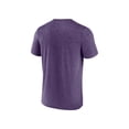 thumbnail image 3 of NCAA Louisiana State Tigers Men's Heather Purple Synthetic Short Sleeve T Shirt, 3 of 3
