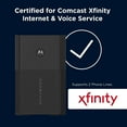 Motorola MT8733 WiFi 6 Router + MultiGig Cable Modem + 2 Phone Ports for Comcast Xfinity