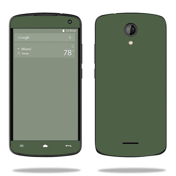 MightySkins BLUSTX8-Solid Olive Skin for Blu Studio X8 HD - Solid Olive