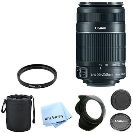 Zoom Module (Canon EF-S 55-250mm f/4.0-5.6 IS II Telephoto Zoom Premium Lens Bundle (White Box)- International)