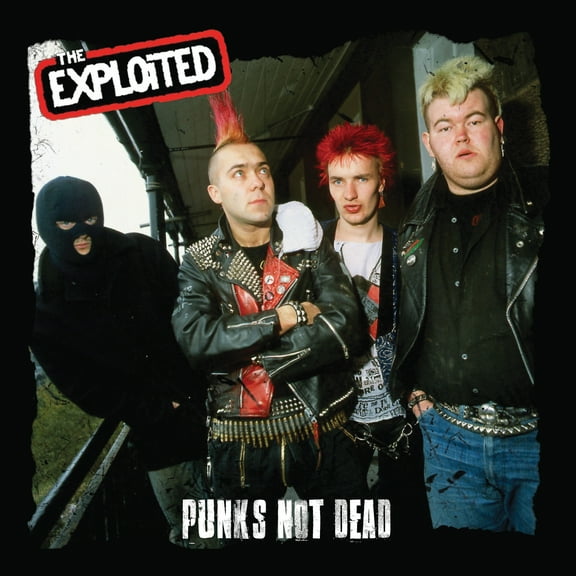 The Exploited - Punk's Not Dead - Red/black Splatter - Music & Performance - Vinyl [7-Inch]