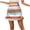 Multicolor 4, variant on DYTTDG Women's High Waist Plaid Skirt, A-Line Casual Mini Skirt, Spring Summer Short Skirt with Multi Prints (S-5XL)
