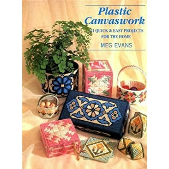 Pre-Owned Plastic Canvaswork: 21 Quick & Easy Projects for the Home (Hardcover) 185470222X 9781854702227