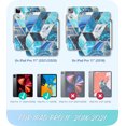 thumbnail image 2 of i-Blason Cosmo Case for New iPad Pro 11.0 Inch (2021/2020/2018 Release), Full-Body Trifold Stand Protective Case Smart Cover with Auto Sleep/Wake & Pencil Holder (Ocean), 2 of 8