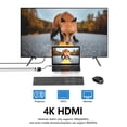 thumbnail image 6 of Switch Dock for Nintendo Switch/OLED Switch,RREAKA Portable TV Dock with 4K HDMI USB 3.0 Port and 100W Charging,Travel Dock Replacement for Switch, 6 of 7