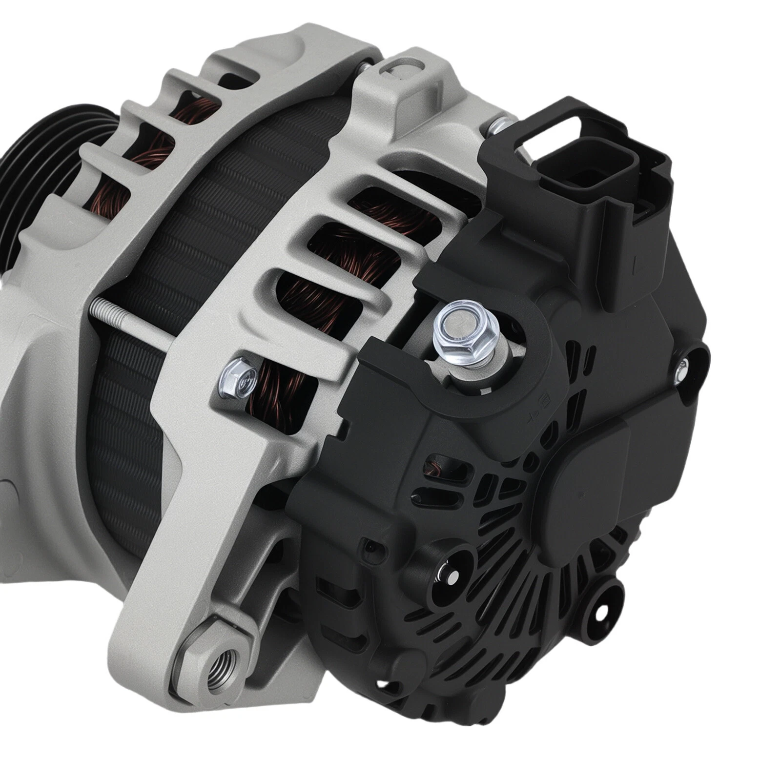 NURATIT Alternator for Hyundai Sonata 2015 2016 2017 2018 2019 Santa Fe 2019-2020, for:-Kia Optima 2016-2020 Sorento 2015-2020, 2.0L 2.4L L6 12V 150Amp 6 Grooves, OE# 37300-2G061 373002G061