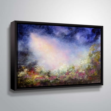 Heaven to Earth Gallery Wrapped Floater-framed Canvas by Marina Petro