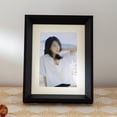 thumbnail image 1 of Marco de fotos de mesa de madera maciza de pino, 5/6/7/8/10 pulgadas A4, marco de montaje de fotos para fotografías, decoración de fotografías y regalo conmemorativo, ideal para mostrar recuerdos, 10, 1 of 8