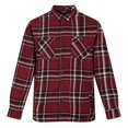 thumbnail image 1 of Regatta - Camisa Thamos Cuadro de Manga Larga para Hombre (Morera Especiada) Regatta UTRG7040_spicedmulberry, 1 of 6