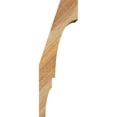 thumbnail image 3 of 6"W x 6"D x 18"H Balboa Rough Sawn Knee Brace, Western Red Cedar, 3 of 4