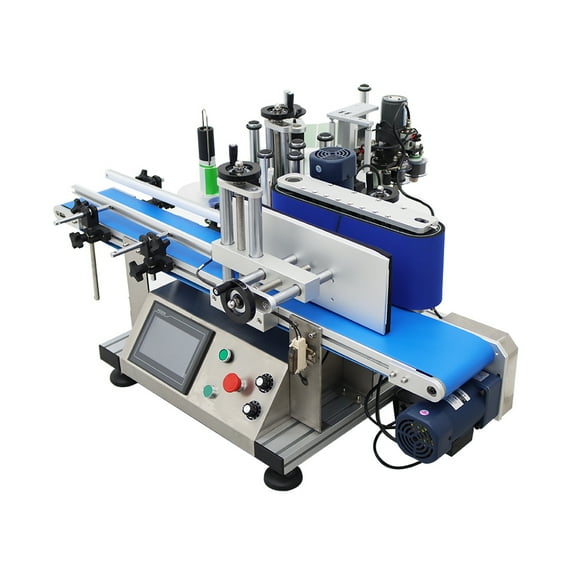Automatic Round Bottle Labeling Machine with Printer Bottle Diameter 1.5-3.9inch