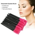 thumbnail image 3 of Disposable Eyelash Brush  Makeup Tool  Curel Extension Tools  Curel Extension Applicator 50Pcs Disposable Eyelash Brush Makeup Mascara Wands Curel Extension Applicator Tools Rose, 3 of 8