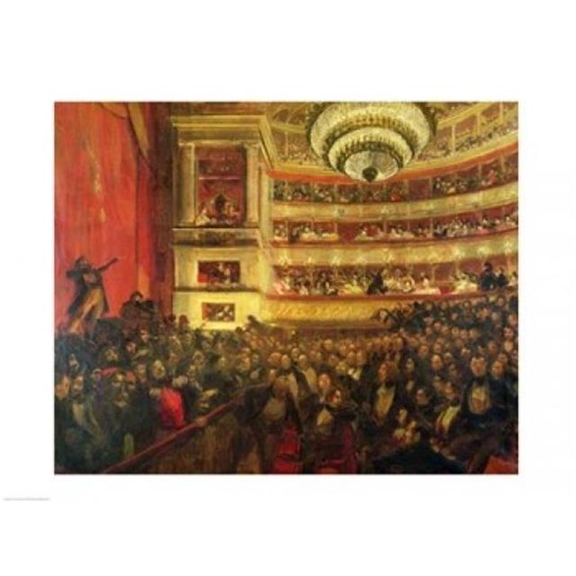 Impression d'Affiche de Hernani par Albert Besnard - 24 x 18 Po.