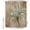 Brown, variant on Small Stall Shower Curtain 36x78 Inch Narrow Half Size Palm Tree Bath Curtains Bathroom Decor, Blue Rustic Beach Botanical Tropical Plants Waterproof Fabric Shower Curtain Set with Hooks 36 Inch