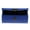 Sapphire Blue, variant on Leather Case Holder Storage Box mirror Purse Pocket Rose Red
