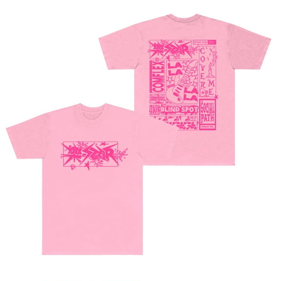 Stray Kids SKZ LALALALA T-shirts New Logo Merch Tee Women Men Fashion Casual KPOP Short Sleeve