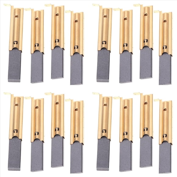 16 Unids Cepillos de Insertos de Carbono para Motor de Lavadora L94MF7 para