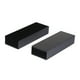 thumbnail image 2 of 2pcs Negro Semiconductor LED 50W Aluminio Disipadores de Calor Disipador de Calor DIY Enfriador, 2 of 9