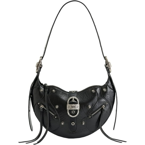 Women's Tessa Shoulder Bag - Crushed Black