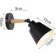 thumbnail image 5 of 2 paquetes de apliques Murales Vintages Industrielles Plafonniers Luminarias E27 En Mtal Rglable Lampe Murale Interieur Rtro Pour Chambre Cuisine Resta, 5 of 5