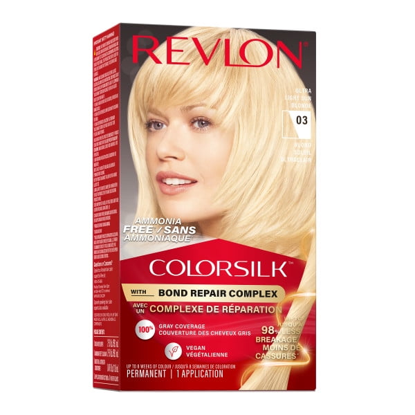REVLON ColorSilk™ avec complexe de réparation des liaisons,coloration permanente