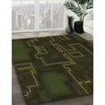 thumbnail image 3 of Ahgly Company Machine Washable Indoor Rectangle Transitional Midnight Gray Area Rugs, 2' x 3', 3 of 7