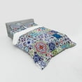 thumbnail image 3 of Ambesonne Boho Bedding Set 3 Pcs, Elements Floral, Twin XL, Multicolor, 3 of 3