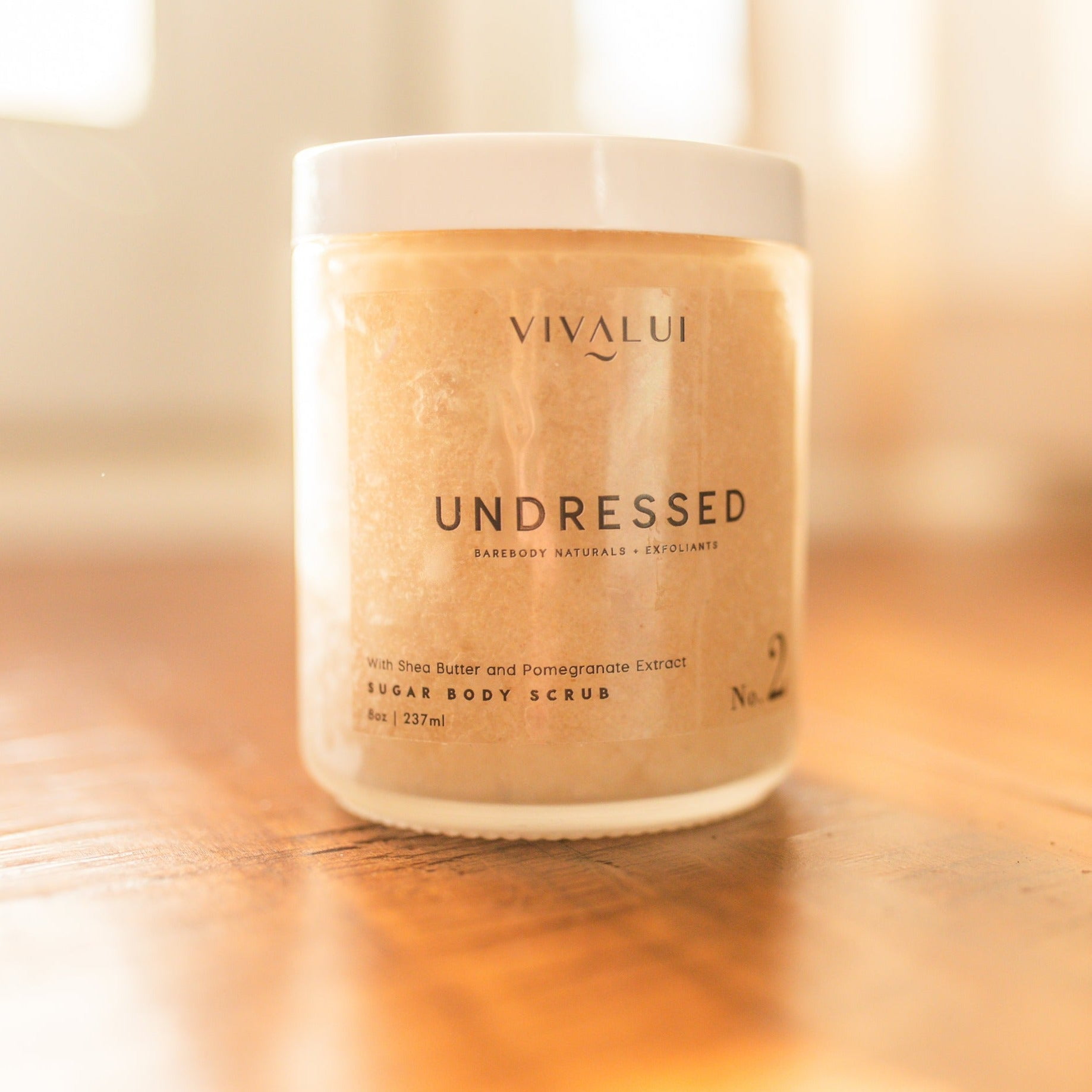 Undressed Pomegranate Exfoliating Sugar Body Scrub