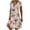 Wine, variant on Edvintorg Women's Summer Short Sleeve Casual Dresses V-Neck Floral Party Dress Beach Vacation Outfits for Women 2025