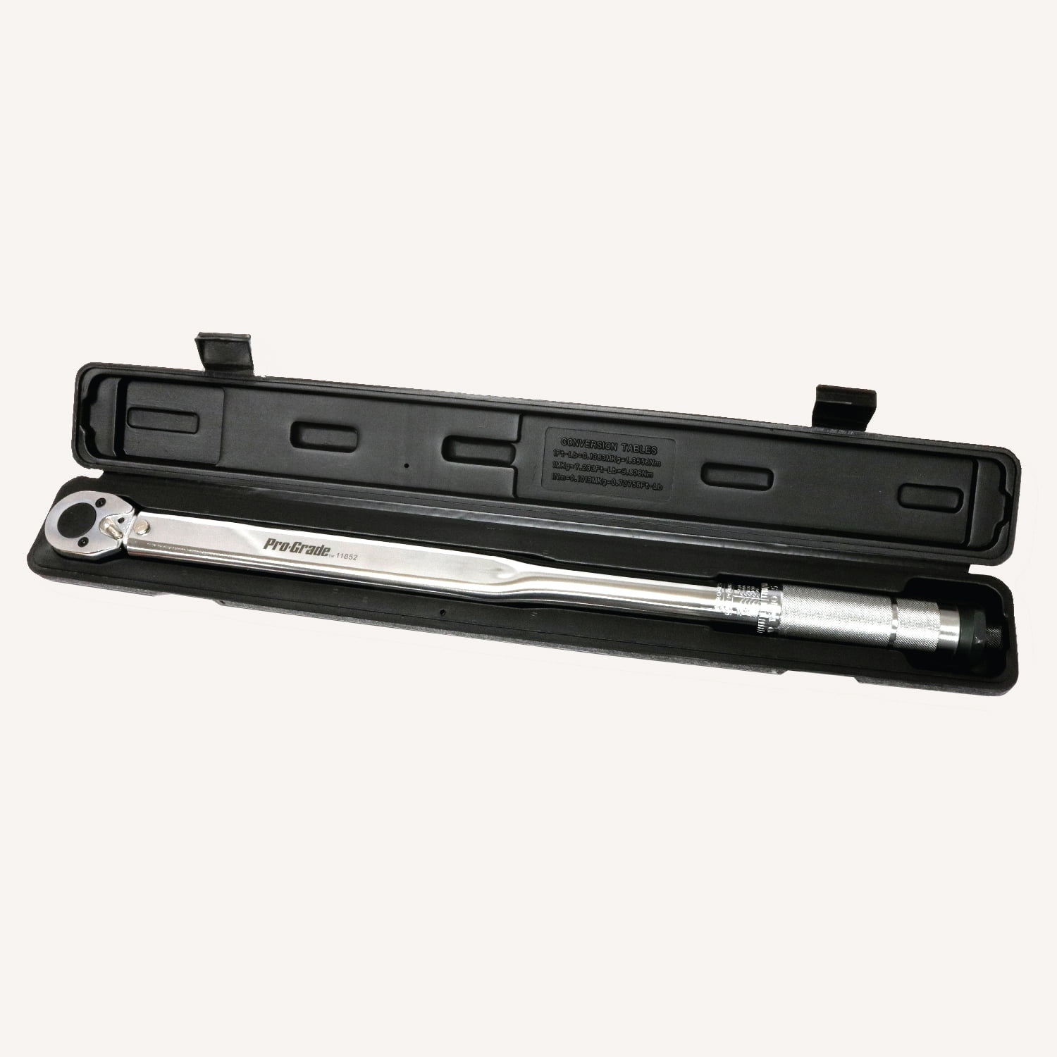 Allied International Prograde Micrometer Adjusting Torque Wrench 1/2In Drive