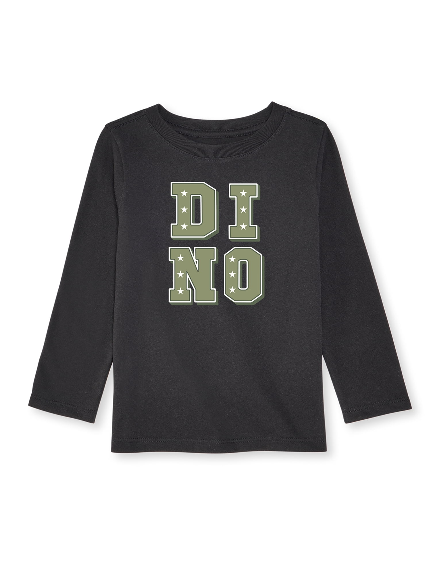 Garanimals Baby & Toddler Boys Long Sleeve Shirts, Single & 3-Pack, Sizes 0-6T
