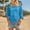 Blue, variant on Boho Crochet Tops for Women Beach Cover up Top Crochet Tunics and Pullovers Loose Knit Summer Sweater Fishnet Tops for Women Knit Cover up Top Loose Knit Sweaters for Women,Orange,M