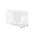 thumbnail image 5 of Transparent Desktop File Storage Rack Book Bookshelf Desk Storage Rack Office Acrylic Stationery Storage Box, 5 of 5