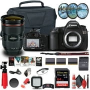 Canon EOS 5DS DSLR Camera (0581C002) + EF 24-70mm Lens + 64GB Card + More (International Version)