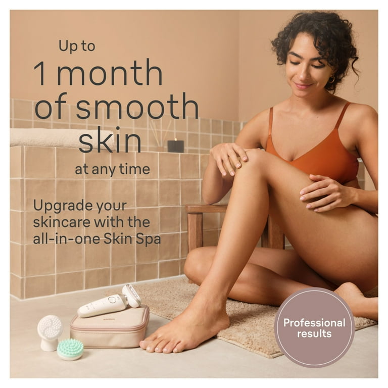 Braun Silk-epil 9 Flex SkinSpa Epilator, 360 Flex and Pivoting