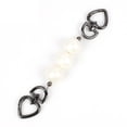 thumbnail image 1 of Minnieouse 2 piezas de accesorios de cadena de perlas, correas de cadena de teléfono de perlas de imitación blancas lisas, decoración del Día de San Bolsas de mensajero y de hombro gris Minnieouse AP004772-02, 1 of 6