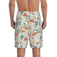 thumbnail image 4 of Lsque Garden Of Little Bunnies Mens Sleep Pajama Shorts,Short Pajama Pants, Cotton Ultra-Soft Knit-3X-Large, 4 of 9