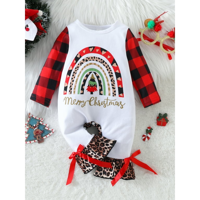 Walmart christmas outfits for cheap babies