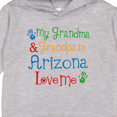 thumbnail image 3 of Inktastic Arizona Grandma Grandpa Love Me Toddler Hoodie, 3 of 4