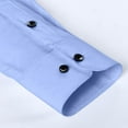 thumbnail image 4 of Dagugfen Dress Shirts for Men Button down Long Sleeve Suit Slim Lightweight Business Office Casual Formal Tops, 4 of 5